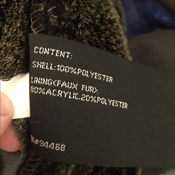 Men’s Brown Winter Jacket Faux Fur Lining - Picture 5 of 6